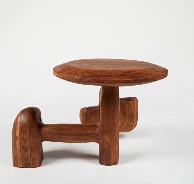 015 Sculptural Side Table by Casey McCafferty