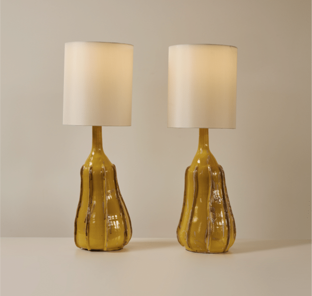 Pair of Burro Table Lamps