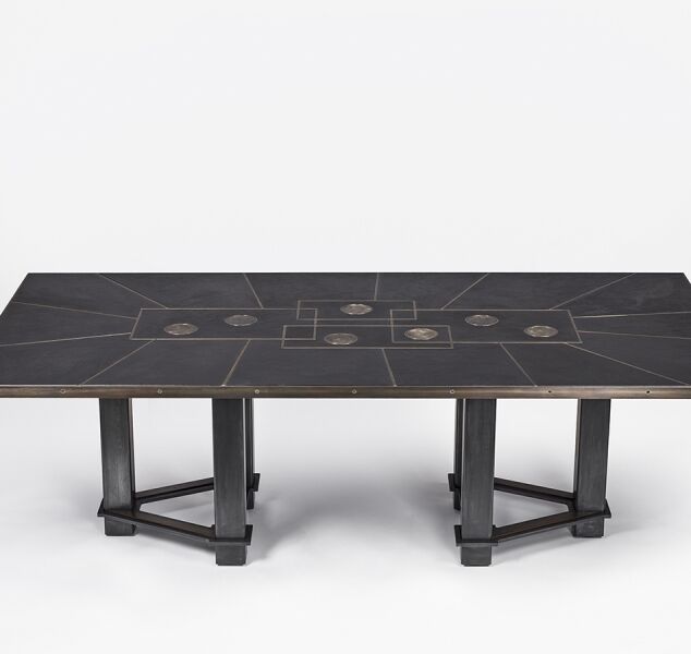 Stratum Dining Table by Chuck Moffit